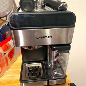 Chefman Barista Pro Plus Espresso Machine (Silver)